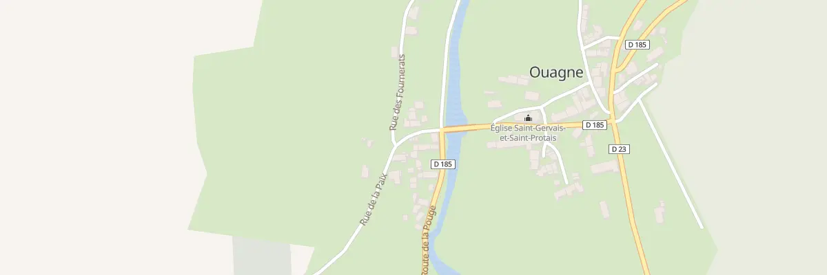 Plan du 2 Rue de la Paix à Ouagne