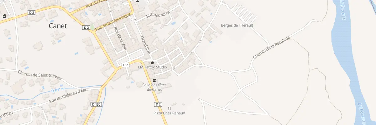 Plan du 106 Rue des Barrys à Canet