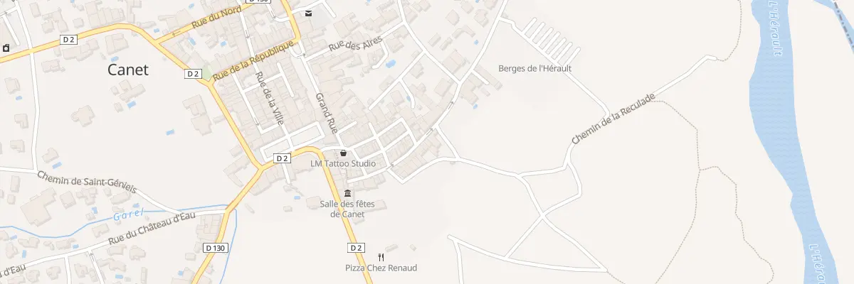Plan du 122 Rue des Barrys à Canet