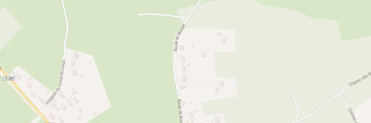 Plan du 32 Rte de Busset à Mariol