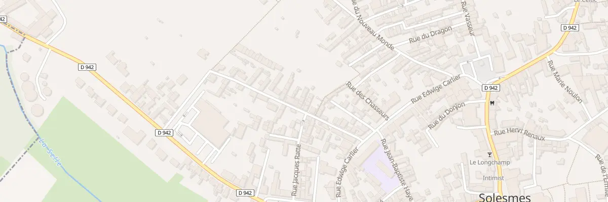 Plan du 30 Rue Gustave Bouviez à Solesmes