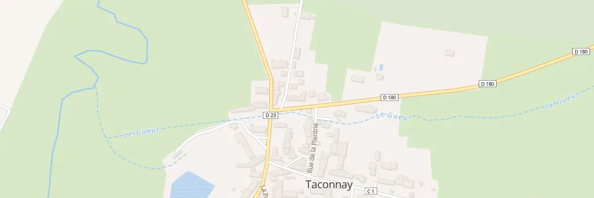 Plan du 7 Rte des Champs Devants à Taconnay