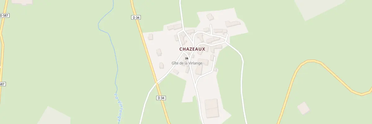 Plan du 5003 Chazeau à Chanaleilles