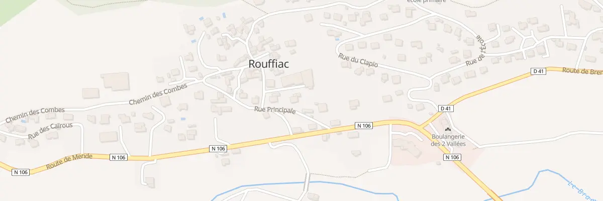 Plan du 5099 Rouffiac à Saint-Bauzile