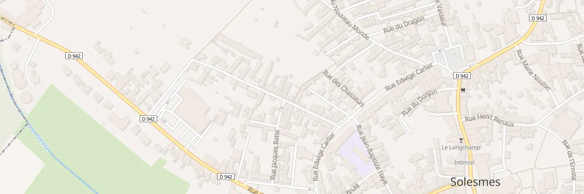 Plan du 20 Rue Gustave Bouviez à Solesmes