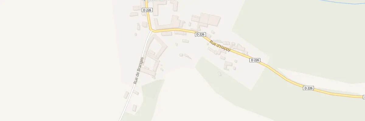 Plan du 1B Rue d’Happy à Cuiry-Housse