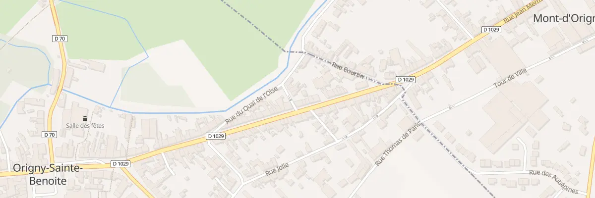 Plan du 149 Rue Pasteur à Origny-Sainte-Benoite
