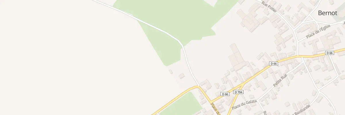 Plan du 28 Gr Grand Rue à Bernot