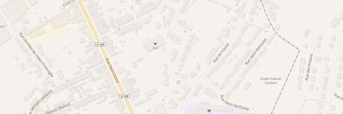 Plan du 6 Rue des Peupliers à Raismes