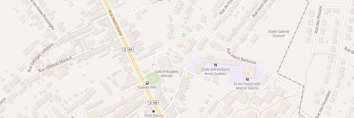 Plan du 143 Rue de l’Usine à Raismes