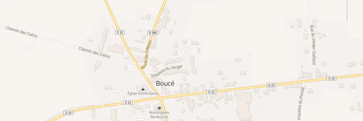 Plan du 11 Imp du Verger à Boucé