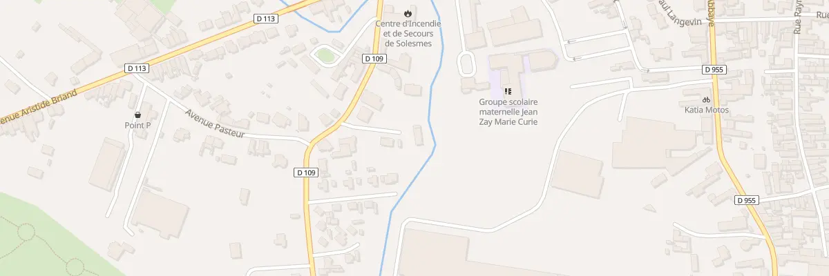 Plan du 15 Rue Jules Guesde à Solesmes