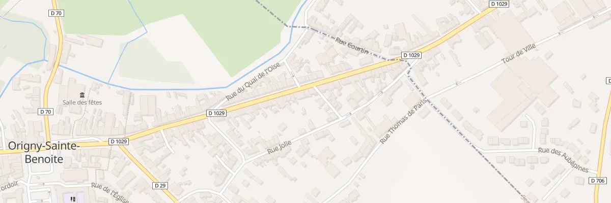 Plan du 106 Rue Pasteur à Origny-Sainte-Benoite
