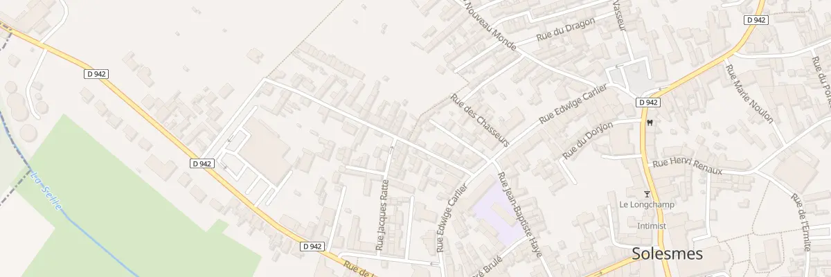 Plan du 18 Rue Gustave Bouviez à Solesmes