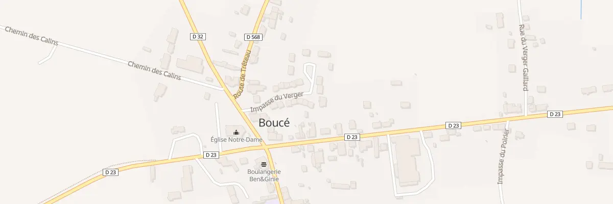 Plan du 12 Imp du Verger à Boucé