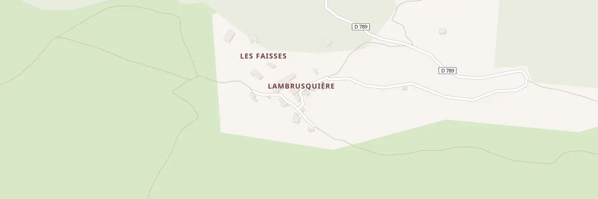 Plan du 5300 Lambrusquiere à Arrigas