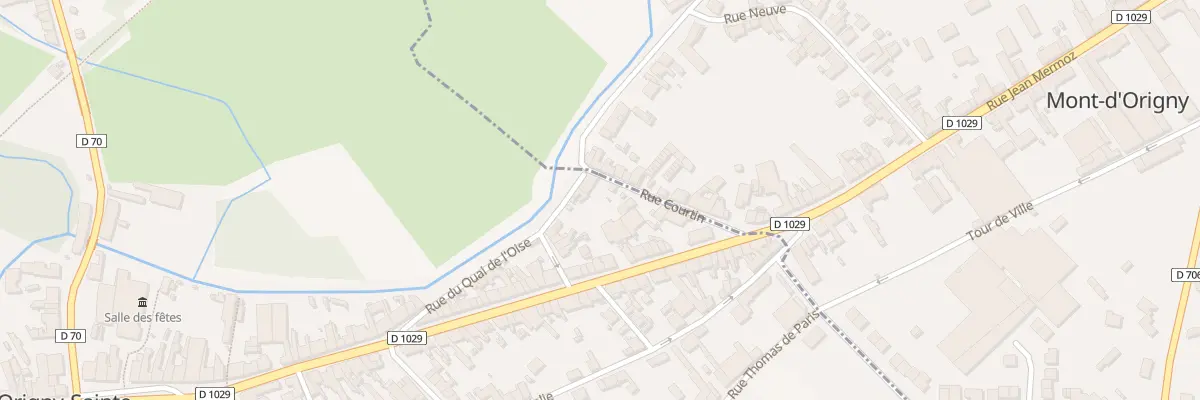 Plan du 10 Rue du Quai de l’Oise à Origny-Sainte-Benoite