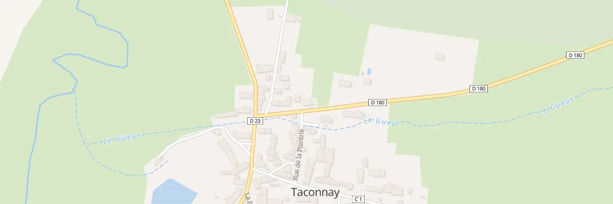 Plan du 11 Rte des Champs Devants à Taconnay