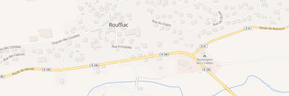 Plan du 24 Rue Principale à Saint-Bauzile