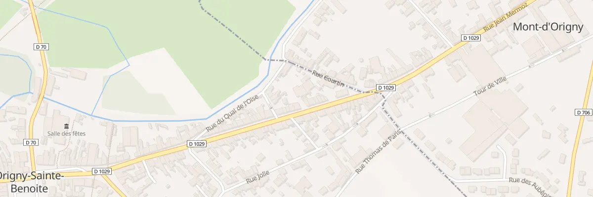 Plan du 157 Rue Pasteur à Origny-Sainte-Benoite