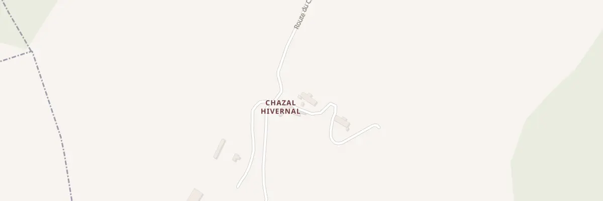 Plan du 5222 Chazal Hivernal à Saint-Denis-en-Margeride