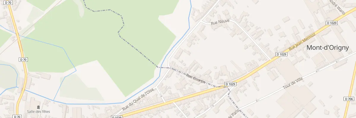 Plan du 11 Quai de l’Oise à Mont-d’Origny