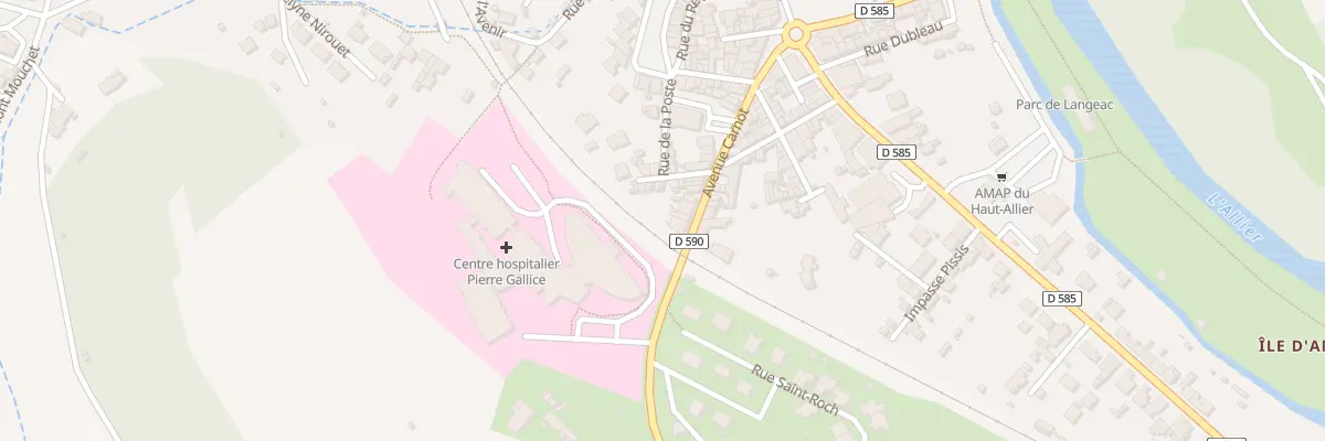 Plan du 42 Av Carnot à Langeac