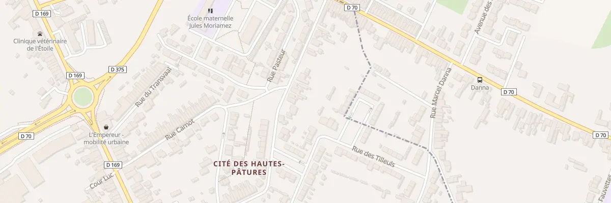Plan du 330 Rue Gilberte à Raismes