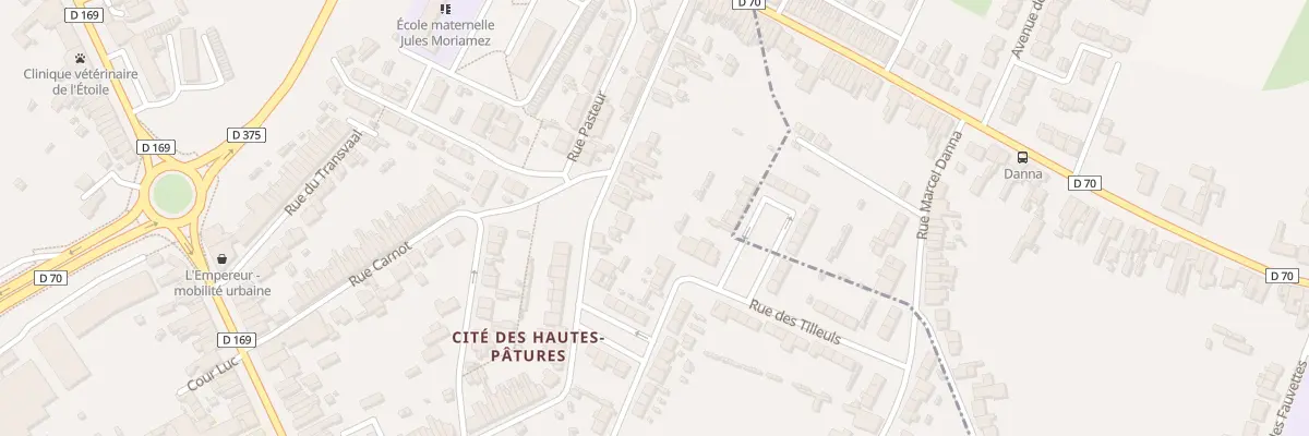 Plan du 326 Rue Gilberte à Raismes