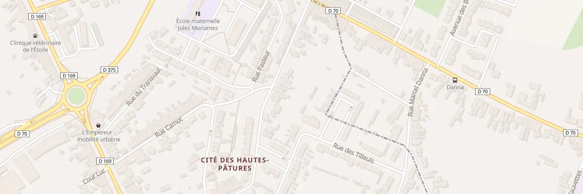Plan du 340 Rue Gilberte à Raismes