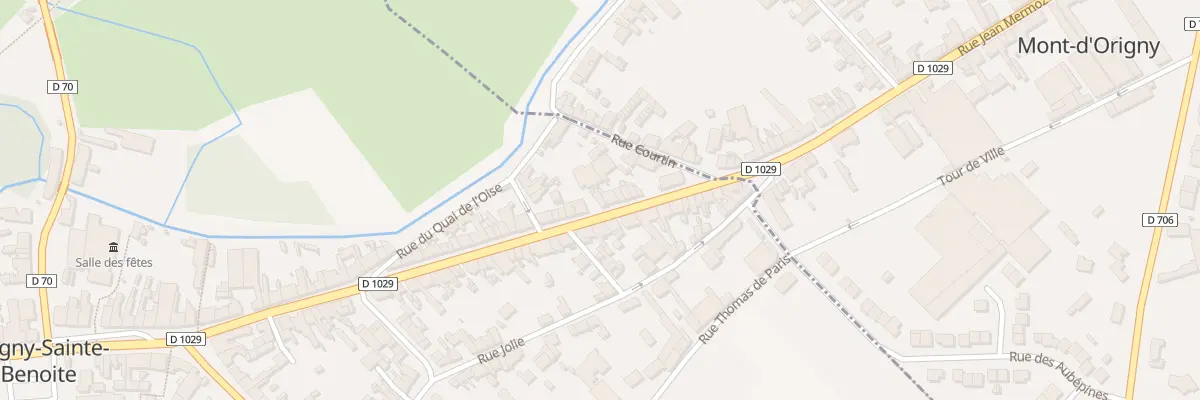 Plan du 159 Rue Pasteur à Origny-Sainte-Benoite