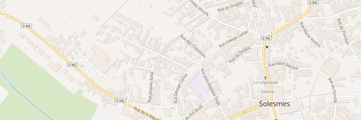 Plan du 8 Rue Gustave Bouviez à Solesmes