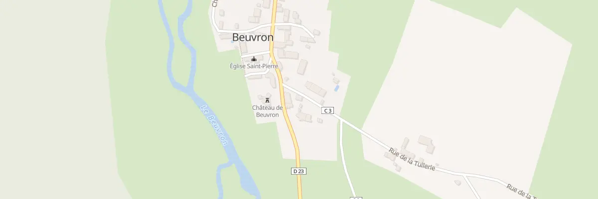 Plan du 4 Rue de la Tuilerie à Beuvron