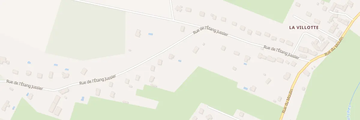 Plan du 13 Rue de l’Etang Jussier à Chevannes