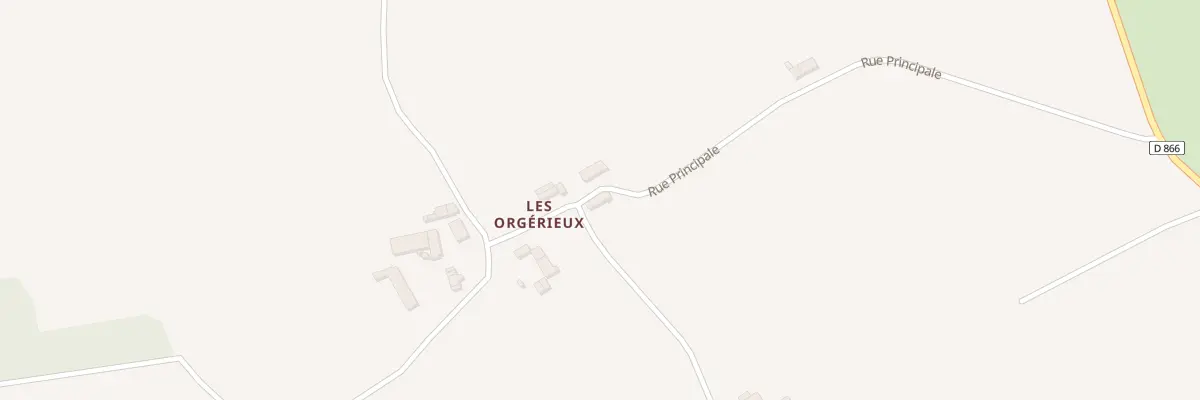 Plan du 1 Rue Principale à Montlevon