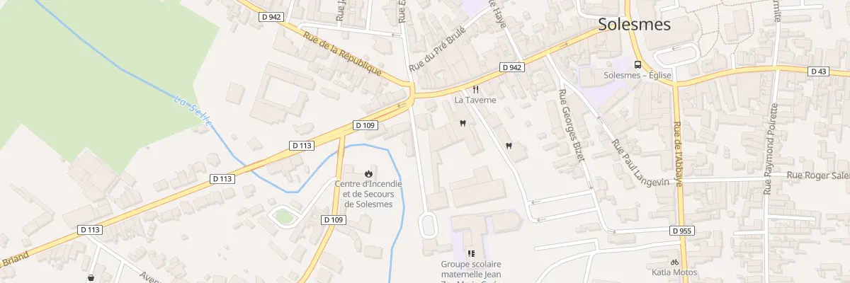 Plan du 41 Rue de Selle à Solesmes