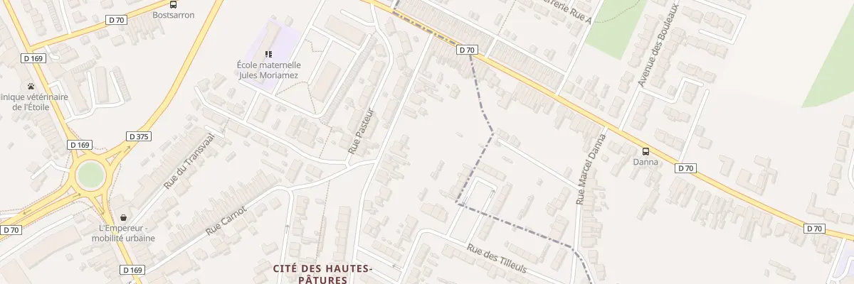 Plan du 384 Rue Gilberte à Raismes