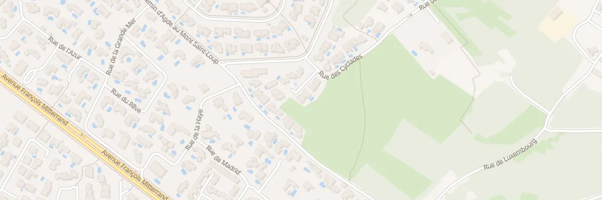 Plan du 7 Imp d’Amiata à Agde