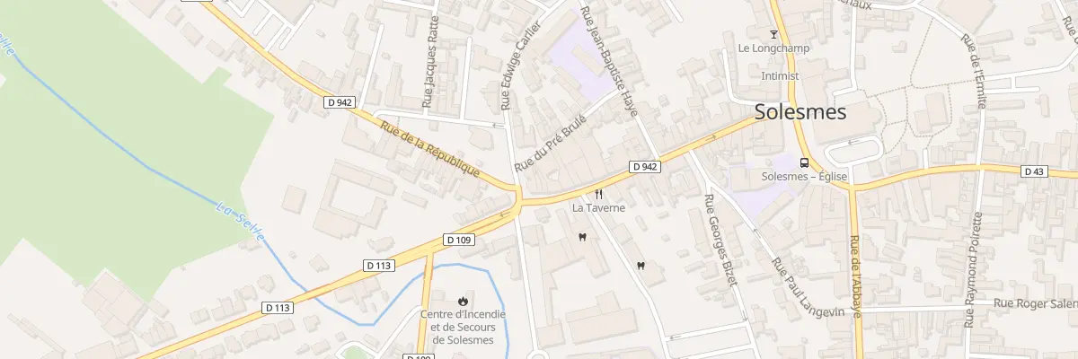 Plan du 50 Rue de Selle à Solesmes