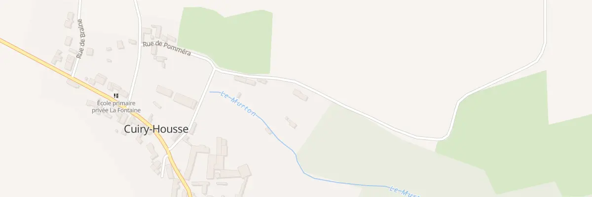 Plan du 7 Rue de Pommera à Cuiry-Housse