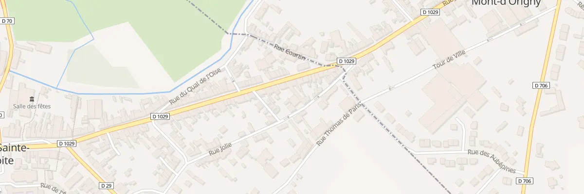 Plan du 116 Rue Pasteur à Origny-Sainte-Benoite