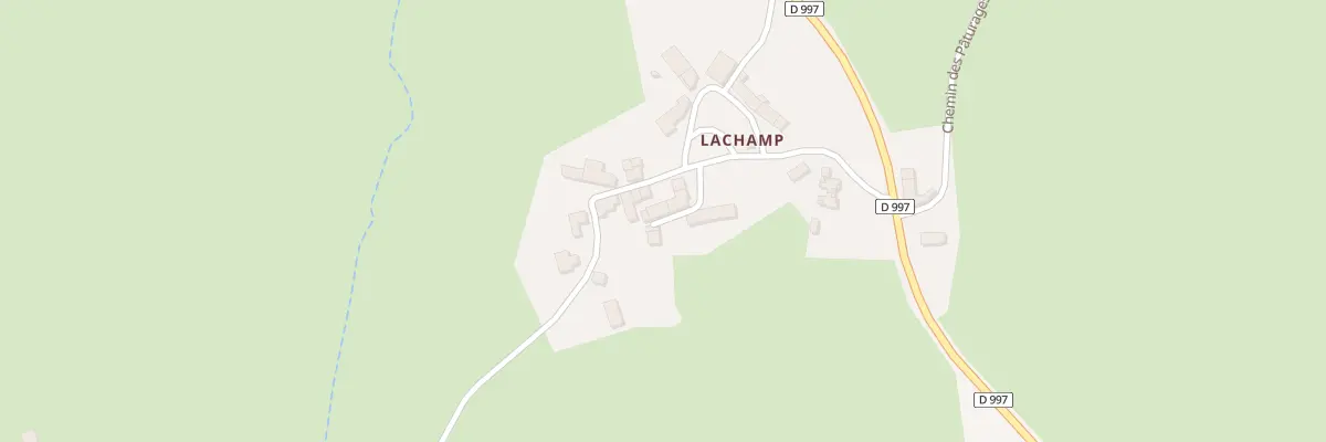 Plan du 5493 Lachamp à Saint-Dier-d’Auvergne