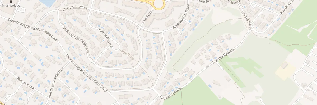 Plan du 8 Bd de Santorin à Agde