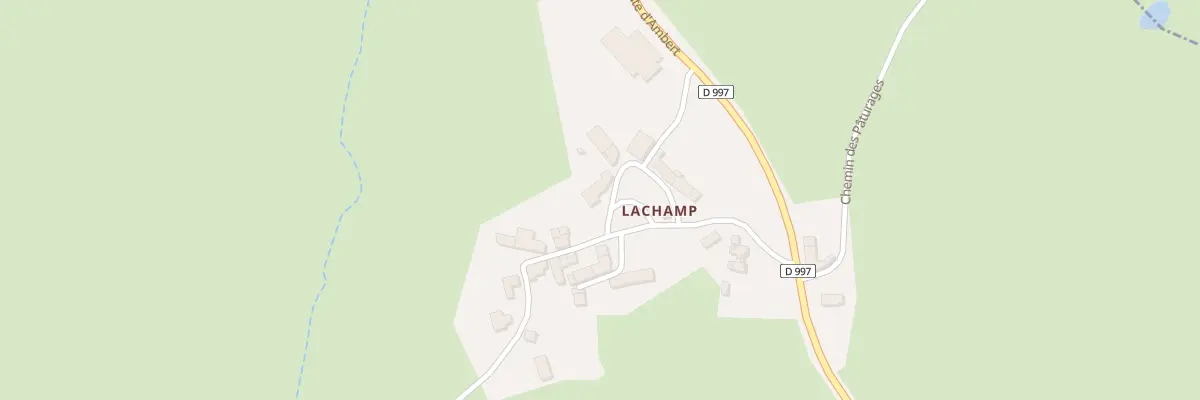 Plan du 5175 Lachamp à Saint-Dier-d’Auvergne