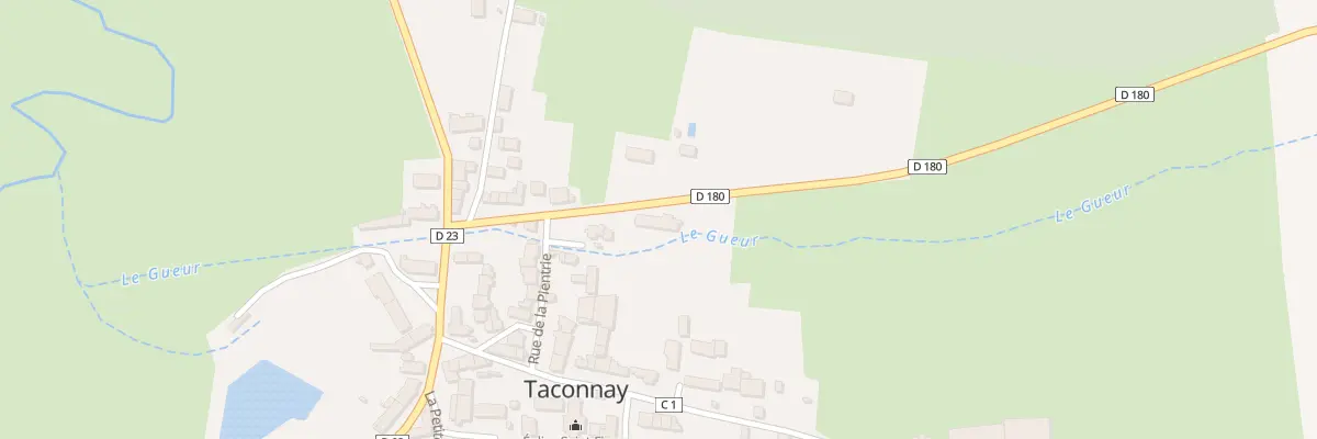 Plan du 2 Rte des Champs Devants à Taconnay