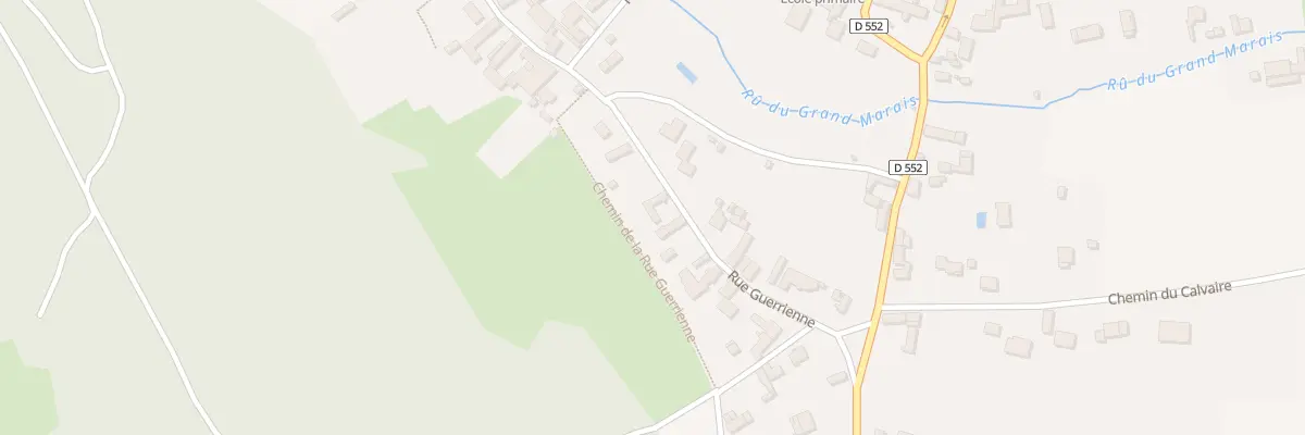 Plan du 5 Rue Guerrienne à Cessières-Suzy