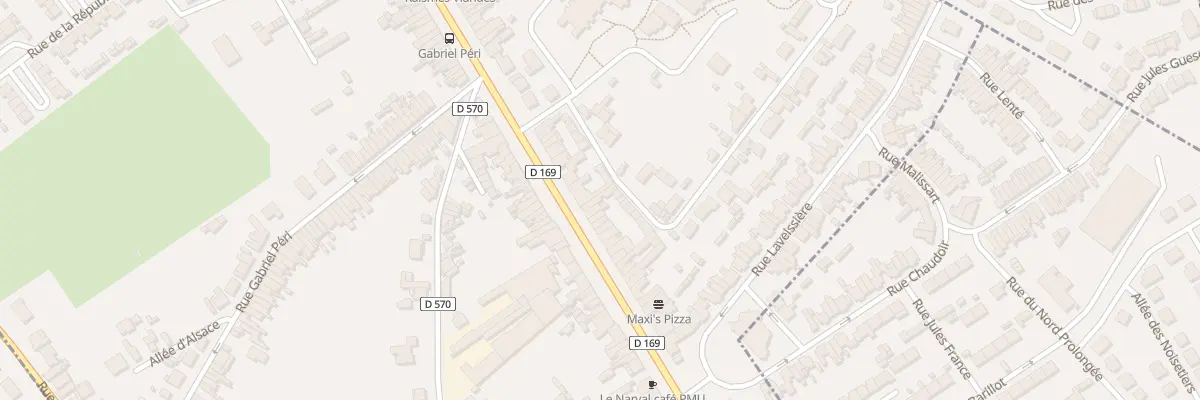 Plan du 291 Rue Henri Durre à Raismes