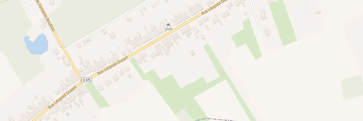 Plan du 964 Rue Leopold Dussart à Raismes