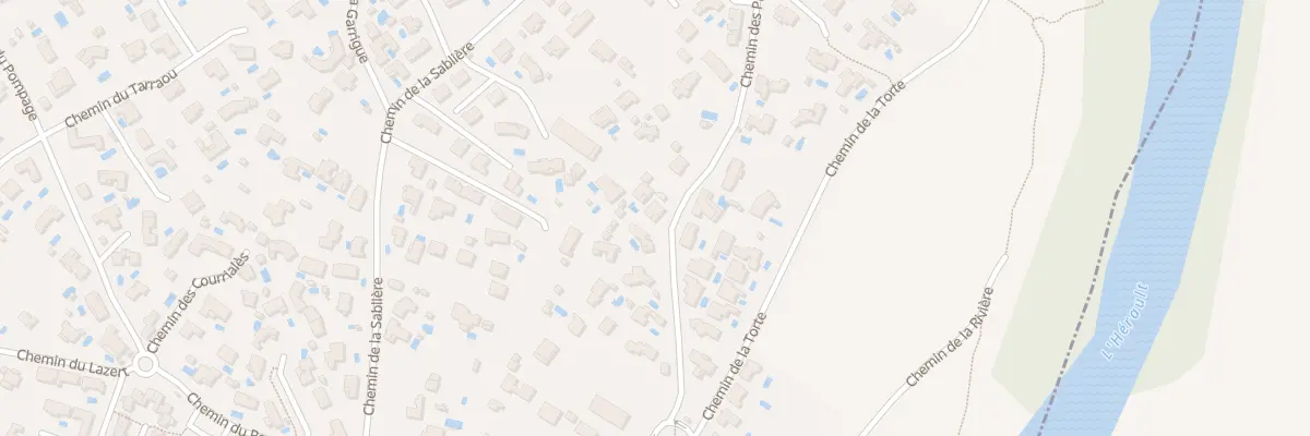 Plan du 6080F Che des Pins à Canet