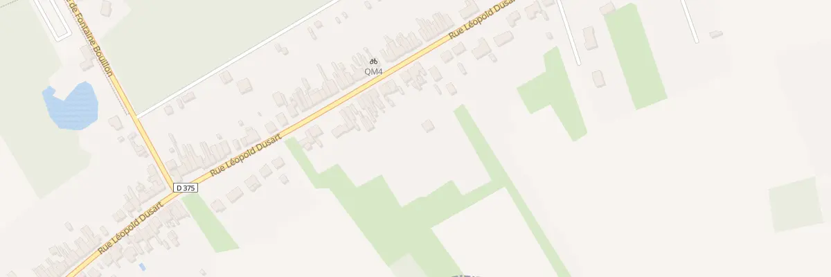 Plan du 982 Rue Leopold Dussart à Raismes
